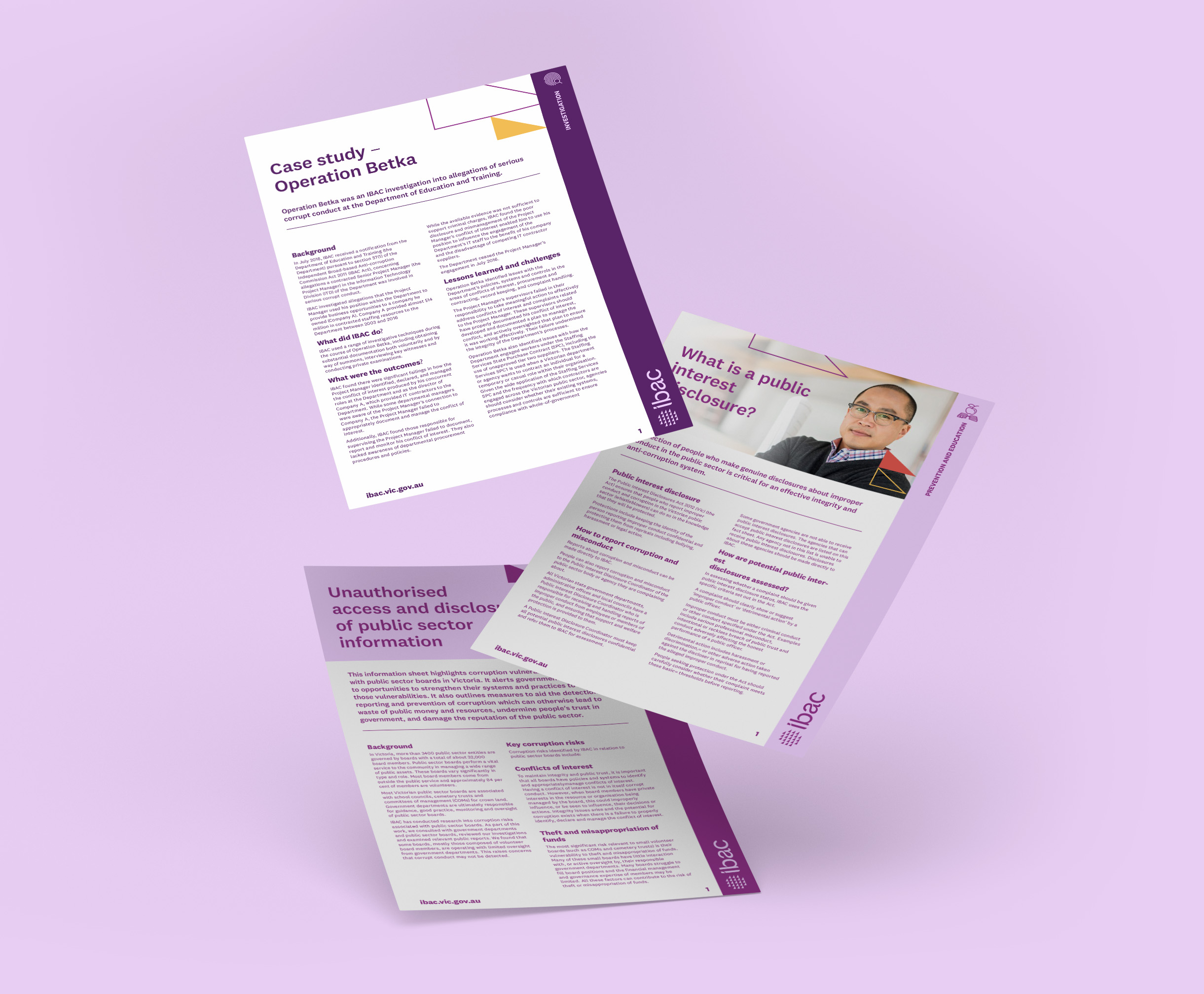 New IBAC Factsheets