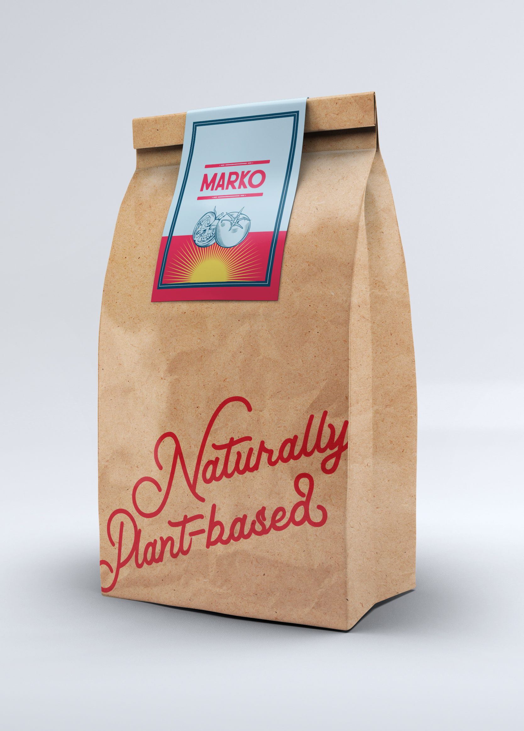 Marko Direction 2 takeaway bag design